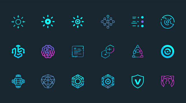 A vibrant blue spacecraft icon on a dark background, evoking a sense of futuristic exploration and innovation.