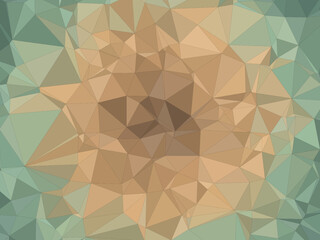 Obraz premium Geometric Crystal Grid Vibrant Triangulation Backdrop