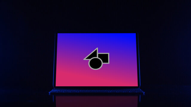 Tablet Dark Mockup 6 Pan Color &ndash; Realistic Black Tablet Screen Animation, Dark Mode Device Presentation for Website, App UI UX and Digital Branding