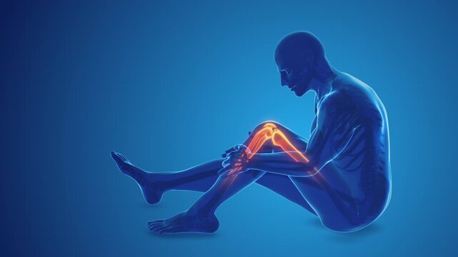Pain in the knee joint