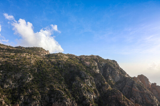 A Beautiful view of Mountains, Abha, Saudi Arabia - Tourism