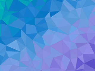 Obraz premium Geometric Crystal Grid Vibrant Triangulation Backdrop