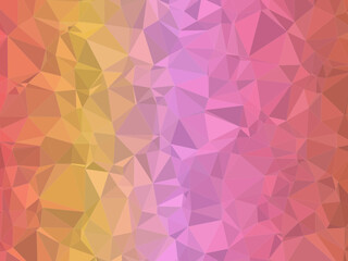 Fototapeta premium Geometric Crystal Grid Vibrant Triangulation Backdrop