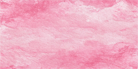 Fototapeta premium A vintage pink watercolor paper texture background features a grunge pastel design with a rough, old rose paint pattern on a textured material surface