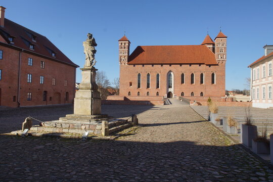 Zamek Biskupi w Lidzbarku Warmińskim. Polska - Mazury - Warmia.