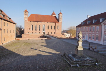Zamek Biskupi w Lidzbarku Warmińskim. Polska - Mazury - Warmia. © Rafa