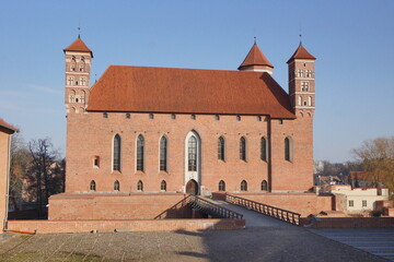 Zamek Biskupi w Lidzbarku Warmińskim. Polska - Mazury - Warmia. © Rafa