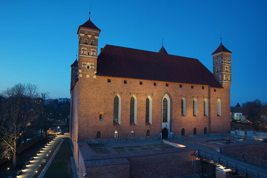 Zamek Biskupi w Lidzbarku Warmińskim.