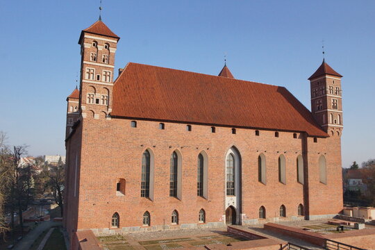 Zamek Biskupi w Lidzbarku Warmińskim.