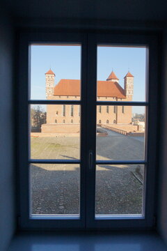 Zamek Biskupi w Lidzbarku Warmińskim. Polska - Mazury - Warmia.	