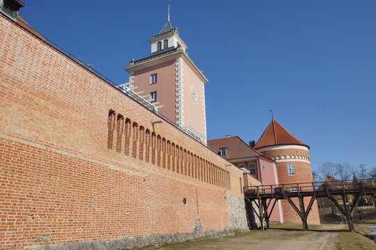 Zamek Biskupi w Lidzbarku Warmińskim. Polska - Mazury - Warmia.