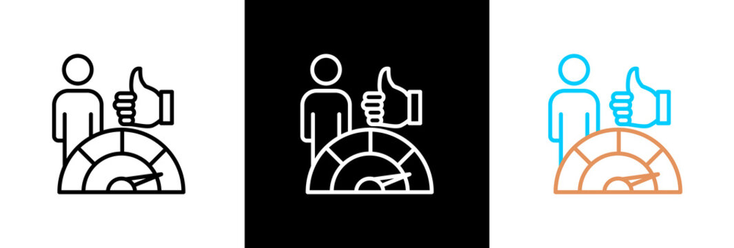 Performance Appraisal on white and black background