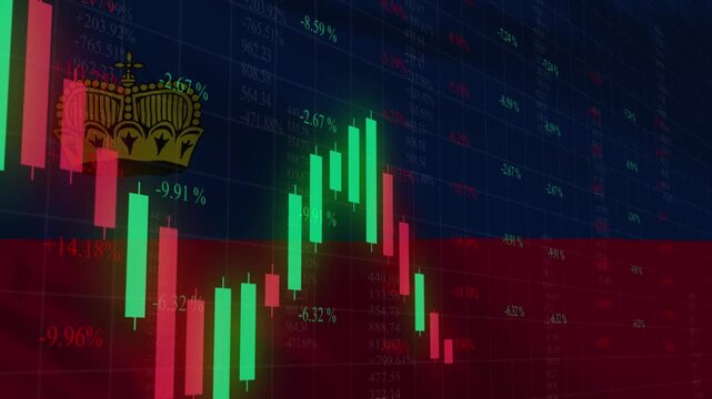Liechtenstein Financial Data: A visual representation of financial data analysis and investment opportunity.