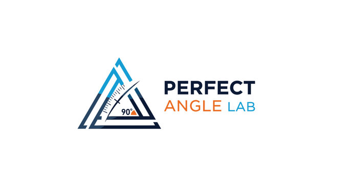 Perfect Angle Lab Logo Design.