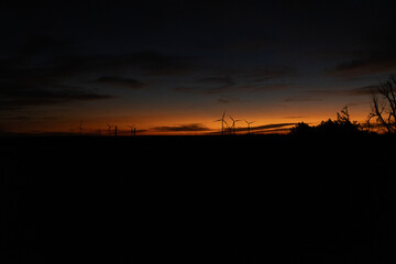 Fototapeta premium sunrise in oklahoma usa