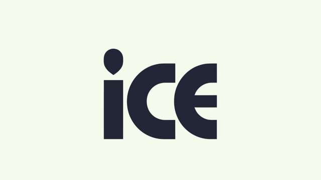 Abstract text graphic design