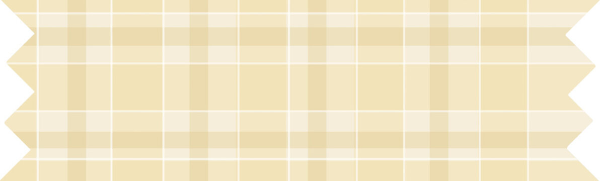 beige check pattern tape