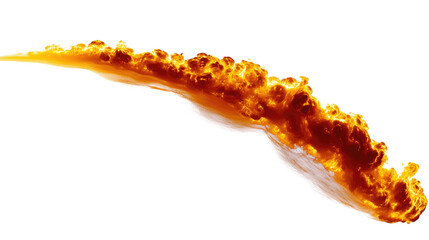 Fototapeta premium Fiery Wing of Flavor: An enticing image of a crispy, golden-brown chicken wing, cooked to perfection, suggesting a burst of flavor and satisfaction.