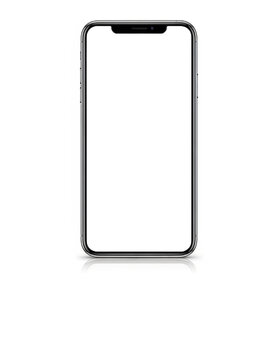 Mockup smart phone new generation PNG High quality Image isolated screen Transparent for Infographic