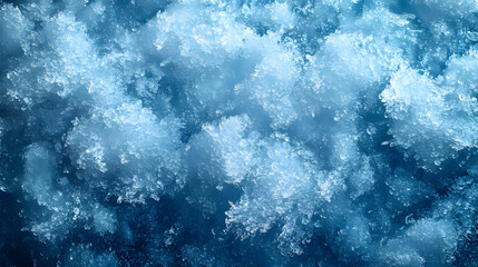 Obraz premium Contemporary smooth ice blur texture with cool blue gradient and crystalline light reflections. Minimalist frozen background.