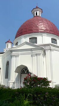 GPIB Immanuel semarang ( gereja blenduk ) in the city of Semarang. Semarang, central java, Indonesia