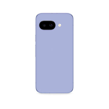 Pixel 9a Smartphone Iris Black Back View Isolated