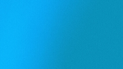 Naklejka premium Vibrant Azure Blue Grainy Gradient Background Electric Blue Abstract Noise Texture for Background
