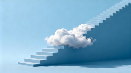 Obraz premium Stairway to Ambition