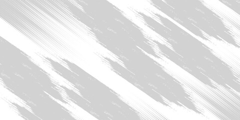 Obraz premium Best halftone white and blue color pattern gradient grunge texture background. Dots retro sport