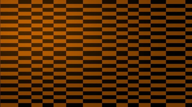 Orange and black checkerboard pattern background texture gradient checkered