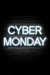 Obraz premium Cyber Monday Sign