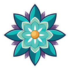 Fototapeta premium lotus flower isolated on white background