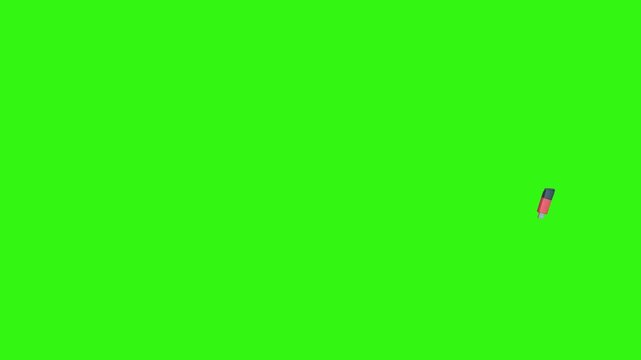 Animation effects of USB memory stick group chroma key