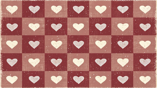 Seamless pattern buffalo plaid checkered design background 