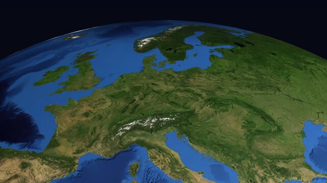 Animated Flight Path Map from London United Kingdom to Budapest Hungary