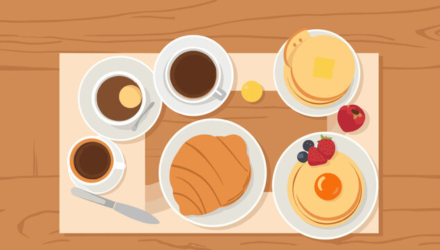 A minimalist illustration of coffee cups, evoking feelings of warmth and relaxation. Ideal for websites, blogs, or social media content related to cof