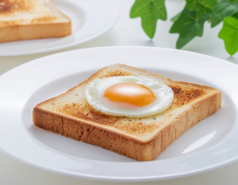roti bakar dan telor mata sapi