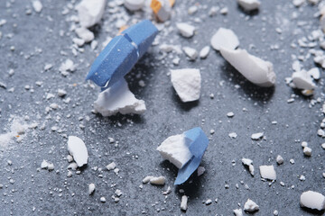 Never eat expired or broken medicines 