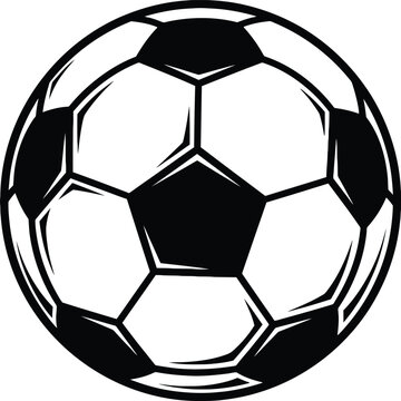 Trophy football soccer ball isolated on transparent background