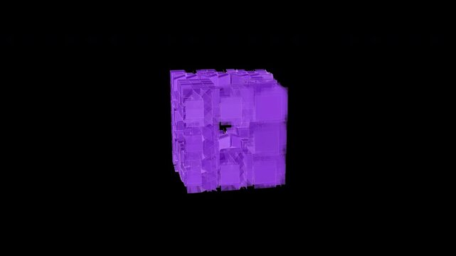 4K Alpha ProRes 4444&nbsp;- Golden Elastic Fractal Snap Reconstruction
