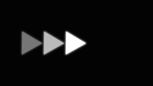 Fast Forward Media Navigation Icon