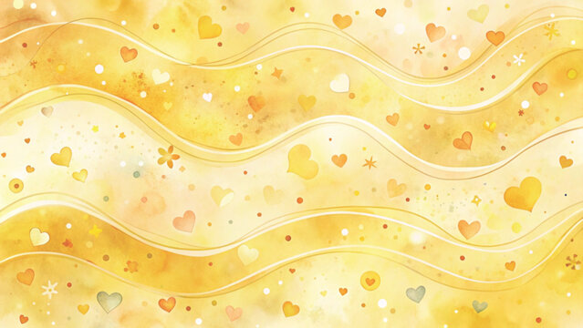 Pastel abstract background with soft wavy layers background 