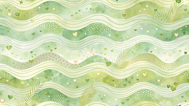 Pastel abstract background with soft wavy layers background 