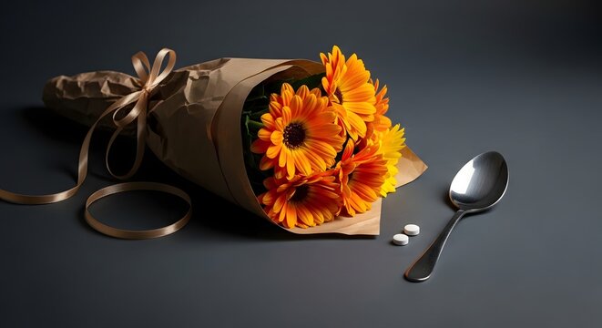 Celebrating teachers' day with a bouquet of sunflowers and appreciation