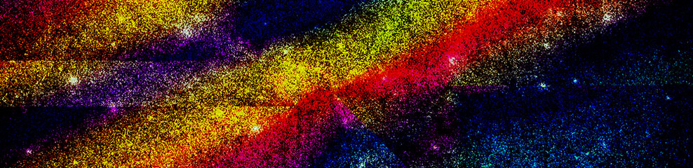 Scène numérique abstraite d’univers avec profondeur galactique lumineuse, idéale pour présentations. © enatabackground