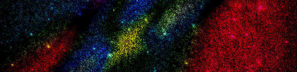Texture abstraite de galaxie lumineuse avec atmosphère cosmique, parfaite pour design créatif. © enatabackground