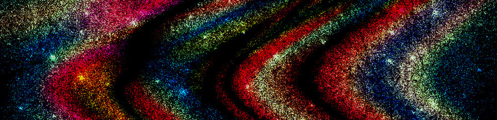 Texture de nébuleuse cosmique sombre avec énergie lumineuse, parfaite pour le branding futuriste et l’art céleste. © enatabackground