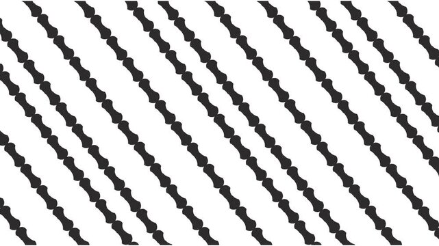 The texture moves in diagonal stripes, resembling bones or thick sticks.