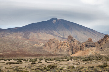 Naklejka premium Tenerife island Teide beautiful volcano