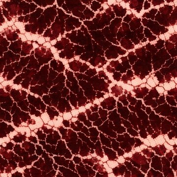 Burgundy Storm Batik Seamless Textile Tile